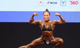 Mê mẩn với thân hình như tạc tượng của các nữ lực sĩ thể hình giành HCV SEA Games 