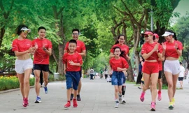 Chạy bộ gây quỹ giúp trẻ em mắc bệnh tim có hoàn cảnh khó khăn 