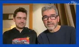 Xúc động cha con hội ngộ ở Olympic mùa đông sau hơn 2 năm chia cắt vì COVID-19 