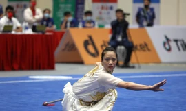 Ngắm nhan sắc tuyệt mỹ của các 'nữ hiệp' Wushu ở SEA Games 31