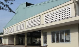 Chợ Sung Đinh bỏ hoang ở phường 4 (TP Sóc Trăng)