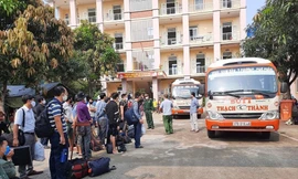 Hơn 4.300 người hoàn thành thời gian cách ly tập trung được trở về địa phương.