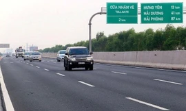 Cao tốc Hà Nội - Hải Phòng thí điểm chỉ áp dụng thu phí không dừng.