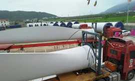 Xe quá khổ gây lây lan dịch bệnh COVID - 19 doanh nghiệp điện gió.