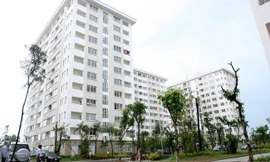 Nhà ở xã hội tại Đặng Xá (Gia Lâm, Hà Nội).