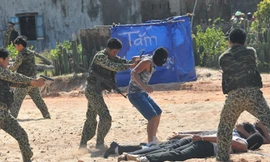 Diễn tập chống khủng bố hàng không trên đảo Phú Quốc