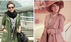 Cực chất với áo khoác phong cách quân đội