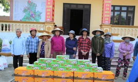 Tập đoàn Dabaco Việt Nam trao quà hỗ trợ người dân vùng lũ Hà Tĩnh