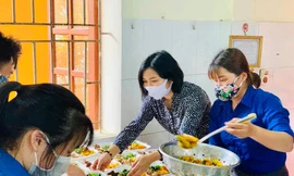 Hơn 30 đoàn viên thanh niên huyện Đô lương tham gia hoạt động ý nghĩa này