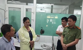 Công an viên bị nam thanh niên cầm dao chém đứt gân chân