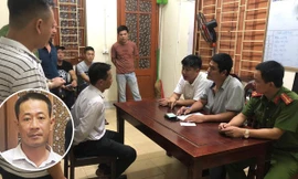 Hải bị bắt giữ sau khi gây án.