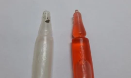 Lọ thuốc diệt chuột giống các lọ nước uống khiến trẻ nhầm lẫn. 