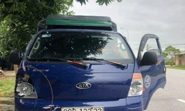 Tông hai nữ sinh ngã xuống đường, tài xế tăng ga bỏ chạy