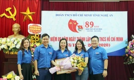 Nữ cán bộ Đoàn Nghệ An nhận giải thưởng Lý Tự Trọng cấp toàn quốc