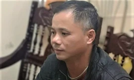 Đối tượng Bùi Đức Lâm bị khởi tố về hành vi hủy hoại tài sản.