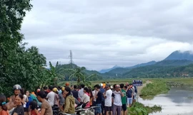 Hiện trường nơi xảy ra sự việc.