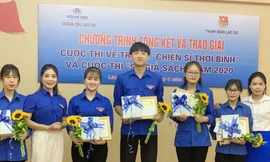 Tổng kết, trao giải cuộc thi “Sứ giả sách” năm 2020 và thi vẽ tranh “Chiến sĩ thời bình”