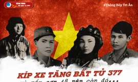 Tháng Bảy tri ân: Những kỷ vật từ kíp xe tăng bất tử 377 tái hiện một thời hoa lửa