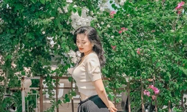 Nữ sinh viên trường Đoàn sở hữu góc nghiêng tuyệt đẹp