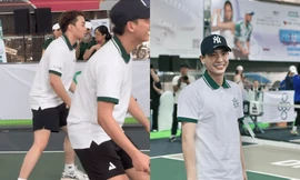 Dàn sao đổ bộ sân pickleball: Quân A.P lộ "bụng sữa", NEGAV kéo cả bảo vệ vào trận
