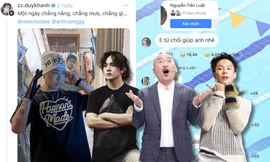 "Anh tài" Tiến Luật kết bạn với "Anh trai" HURRYKNG, Duy Khánh - WEAN thân thiết