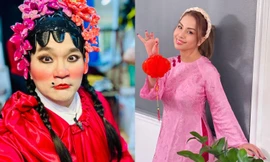 Đu trend Đậm Đà: MC Đại Nghĩa cosplay Tóc Tiên, chị đẹp Minh Tuyết hát chay