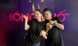 Kaity Nguyễn đến thăm đoàn phim "Móng Vuốt", làm lành với đạo diễn Lê Thanh Sơn?