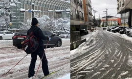 Người dân Hàn Quốc làm gì khi tuyết rơi nhiều kỷ lục trong hơn 100 năm qua?