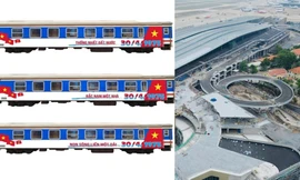 Đoàn tàu Thống nhất, nhà ga máy bay mới đồng loạt khánh thành vào ngày 30/4