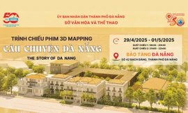 Chào mừng Đại lễ 30/4: Bảo tàng Đà Nẵng lần đầu trình chiếu phim 3D Mapping
