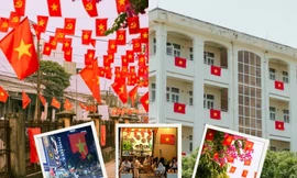 Đà Nẵng viết tiếp câu chuyện hòa bình: Phố phường, trường học rợp cờ hoa