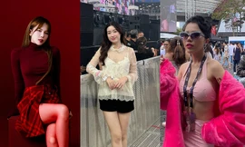 Dàn sao Việt "đổ bộ" check-in The Eras Tour, Thiều Bảo Trâm chỉ cách idol vài mét
