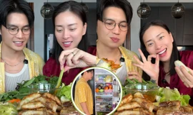 Cách vợ chồng Ngô Thanh Vân "giải cứu" đồ ăn ngày Tết, vừa dễ làm vừa ngon
