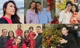 Sao Việt đón năm mới: Vợ chồng Thanh Hằng dạo phố, Mỹ Tâm một mình vẫn "chill"