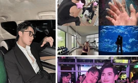 Loạt ảnh được cho là từ lovestagram của Hải Đăng Doo và bạn gái người Thái