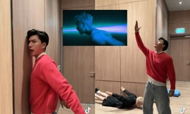 Dàn nghệ sĩ "bắt trend" Exit Sign, chính chủ HIEUTHUHAI cũng không bỏ lỡ