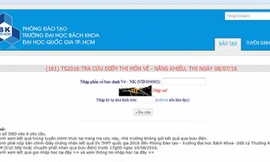ĐH Bách khoa TP. HCM công bố điểm thi năng khiếu