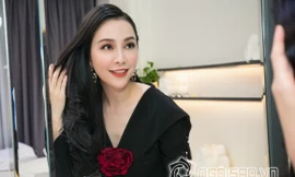 Nhan sắc rạng rỡ của 'Chim công làng múa' Linh Nga 