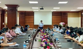 Đoàn thanh tra của BHXH Quảng Ninh thực hiện thanh kiểm tra tại doanh nghiệp trên địa bàn