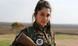 Chuyện về những bóng hồng trên tuyến lửa chống IS