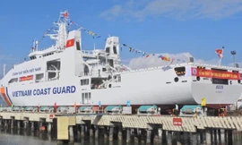 Tàu Cảnh sát biển 8005 có tầm hoạt động khoảng 5000 hải lý.