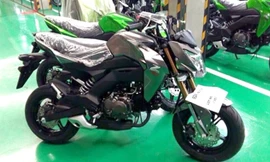 Ảnh đầu tiên về Kawasaki Z125 - đối thủ của Honda MSX 125.
