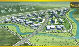 Phối cảnh tổng thể dự án.