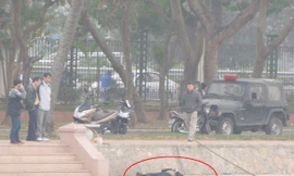 Hiện trường vụ việc.