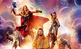 Chào thua với hình ảnh "Thor đắc đạo" trong poster mới của "Thor: Love and Thunder"