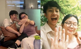 Cặp đôi cầu hôn "tẻn tẻn" ai xem cũng hạnh phúc lây, netizen tích cực "xin vía"