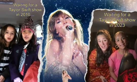 Ba bố con “gây bão” mạng xã hội với tình yêu 13 năm dành cho Taylor Swift 