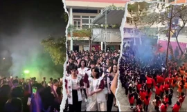 Tò Te Tí "xâm chiếm" trường học: Teen bắt nhịp quẩy tưng bừng không cần hẹn trước