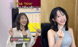 Cô giáo dạy Tiếng Anh phát âm chuẩn chỉnh được netizen hài hước so với "người máy"