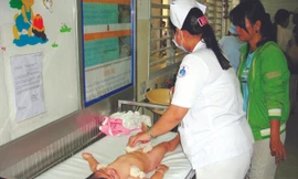 Trẻ bị tai nạn thương tích, đuối nước được điều trị tích cực tại khoa cấp cứu BV Nhi đồng 1 TPHCM. Ảnh: LN